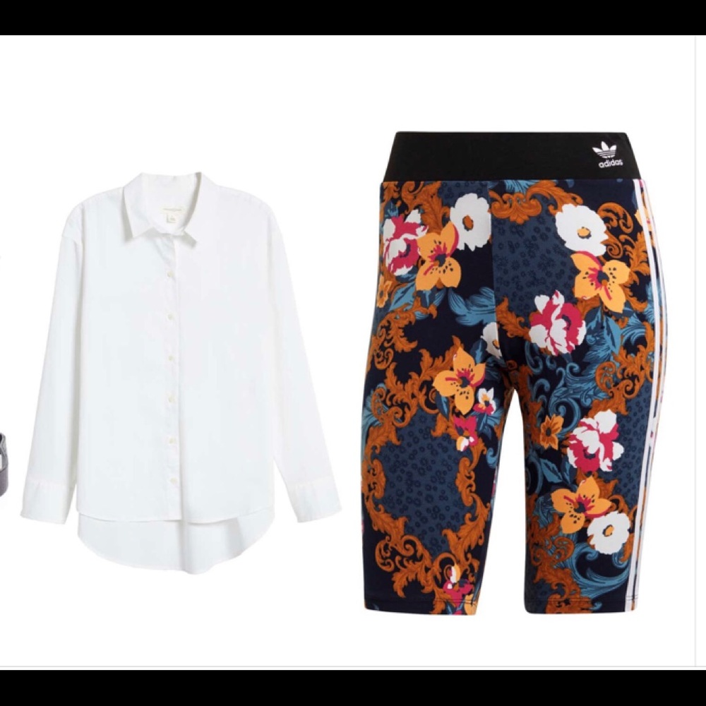 Adidas HER STUDIO LONDON BIKE SHORTS ARE PERFECT FOR CASUAL OR ACTIVEWEAR. Small